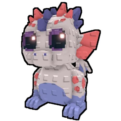 Baby Aurora Dragon pet