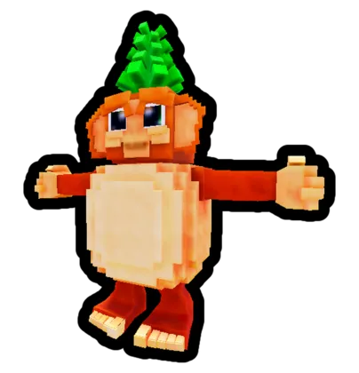 Orangutini Ananassini pet appearance