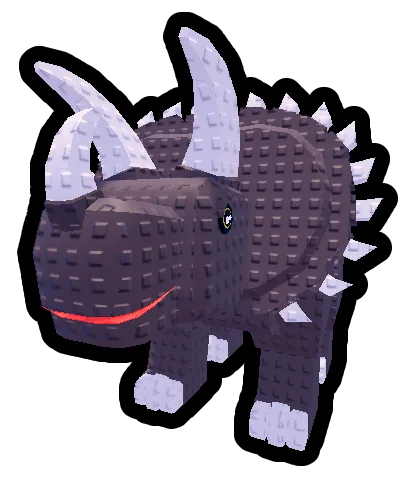 Triceratops pet appearance